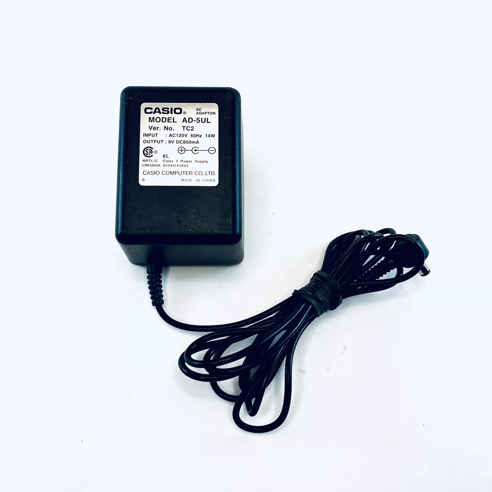 *Brand NEW*Casio AD-5UL 9V DC850mA AC120V AC Adapter Charger Power Supply